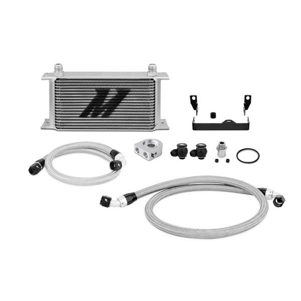 [MMOC-WRX-06] Mishimoto 2006-2007 Subaru WRX/STi Oil Cooler Kit Silver