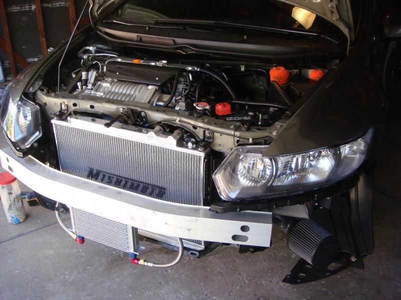 [MMRAD-CIV-06SI] Mishimoto Honda Civic SI Performance Aluminum Radiator 2006