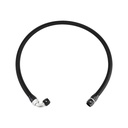 Mishimoto Nylon Wrapped Stainless Steel Braided Hose, 10AN, Black