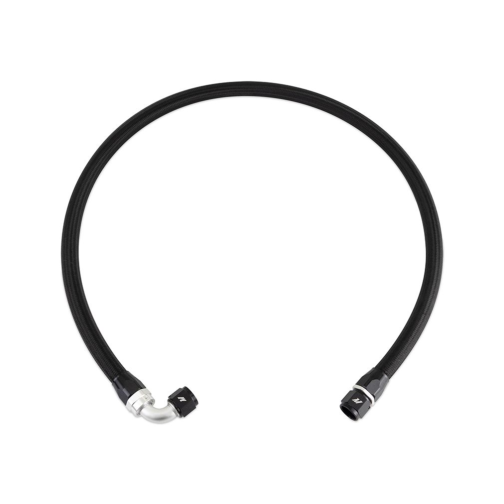 [MMSBH-10-4NBK] Mishimoto 4ft Stainless Steel Braided Hose w -10AN Fittings, Silv