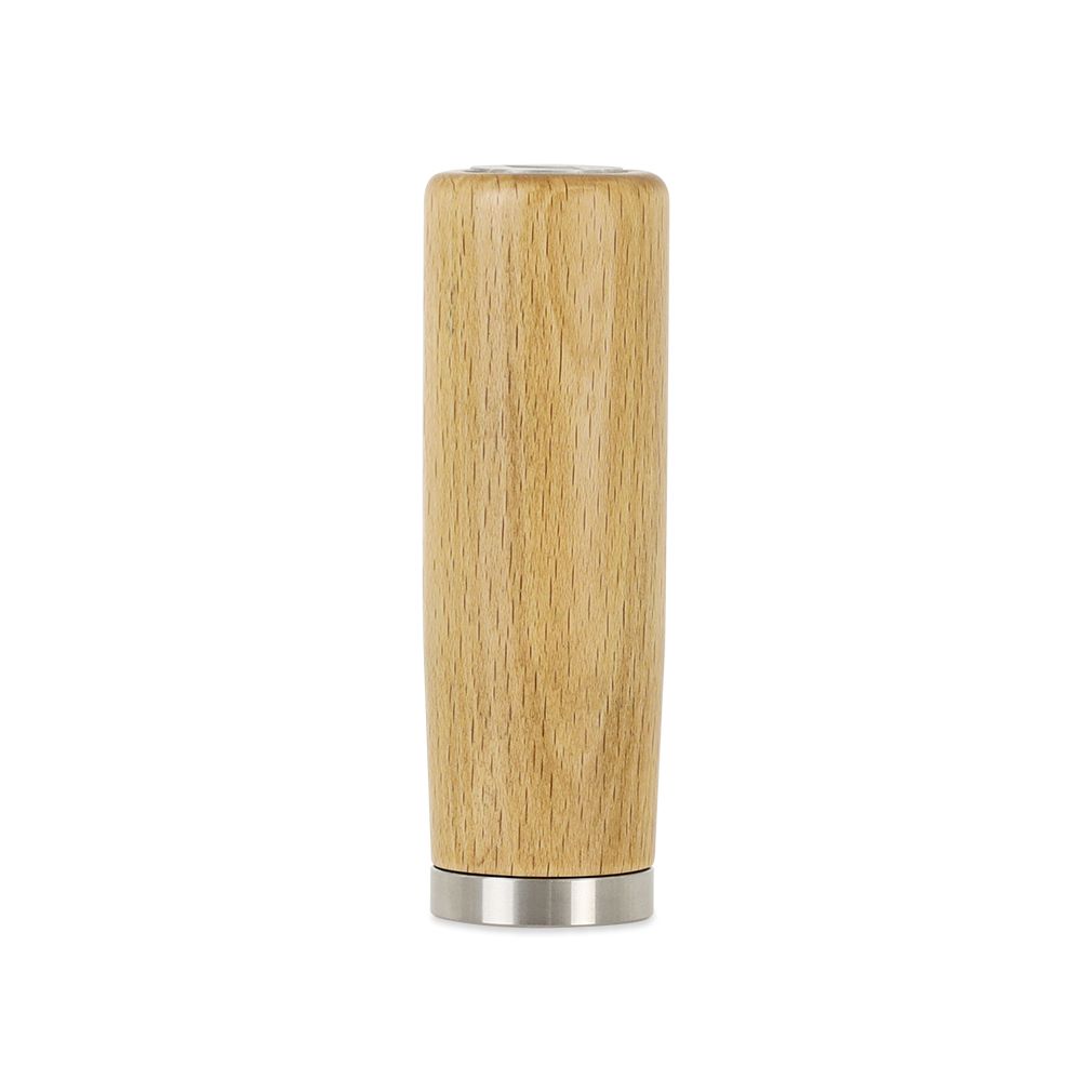 [MMSK-WD-TBE] Mishimoto Tall Steel Core Wood Shift Knob, Beech Wood