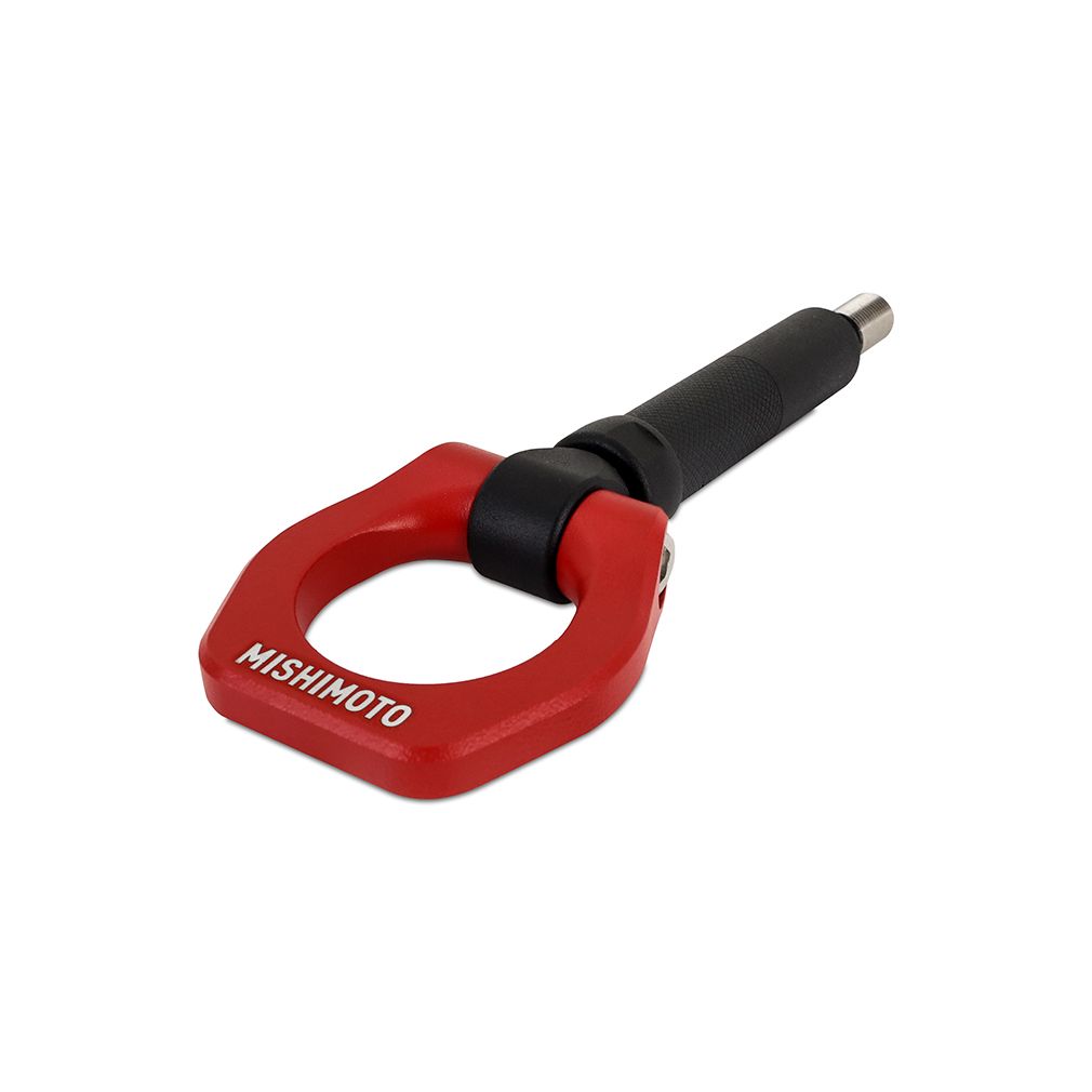 [MMTH-WRX-01RD] Mishimoto Front Racing Tow Hook Red 2002-2007 Subaru WRX STI