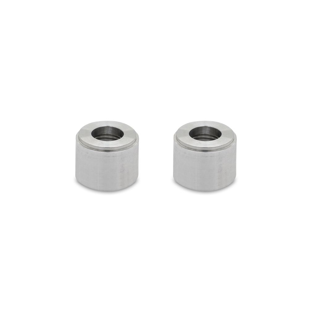 [MMWB-14] Mishimoto 1/4in NPT Weld-on Bung, Aluminum, Pack of 2