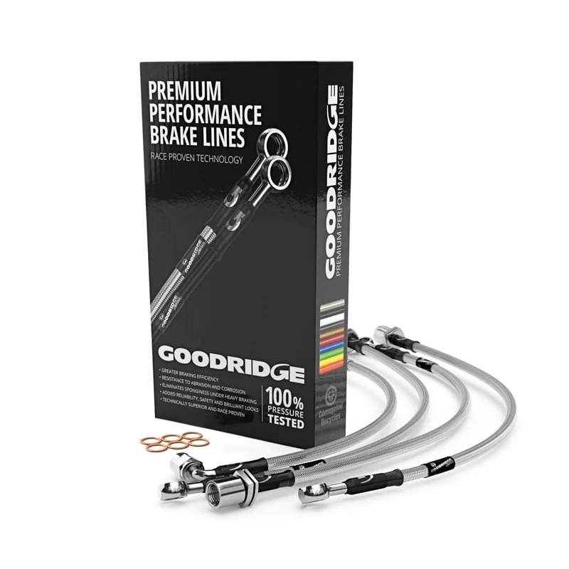 Goodridge Brake Hose Kit - Audi S1   2014- (Goodridge Stainl