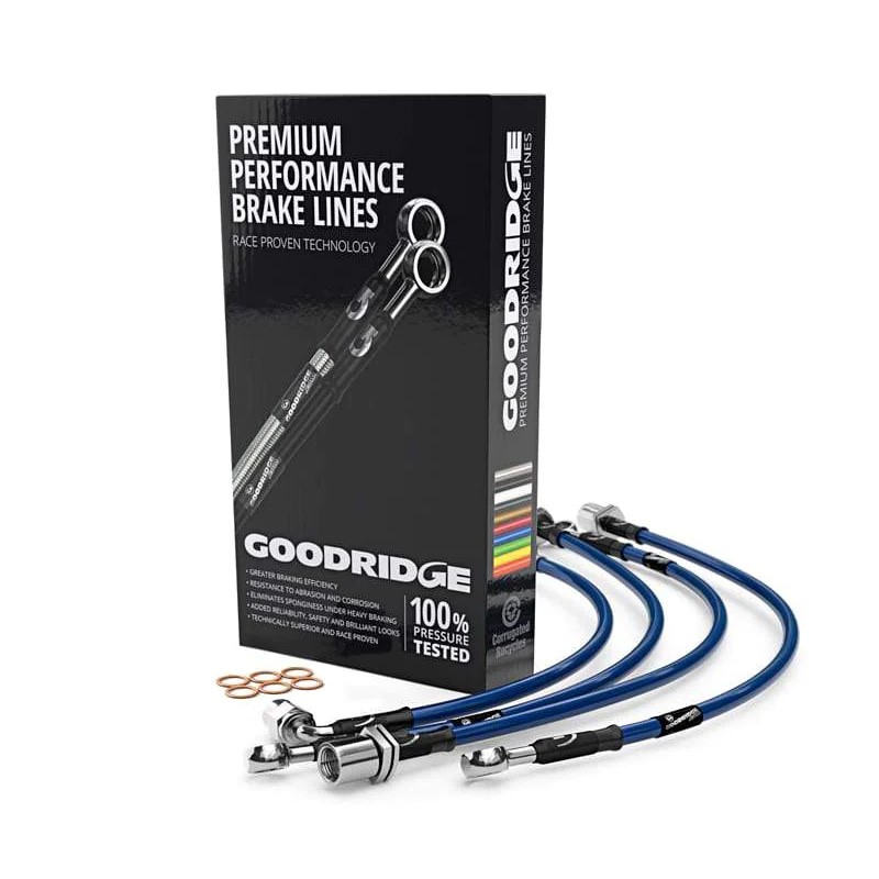 Goodridge Brake Hose Kit -  Peugeot 208 1 Models with 266mm diame