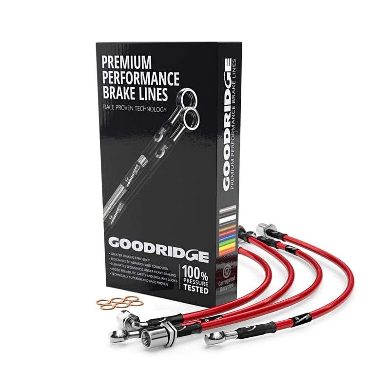 Goodridge Brake Hose Kit -  Saab 9-3 Convertible 1.9 TiD 2006- (G