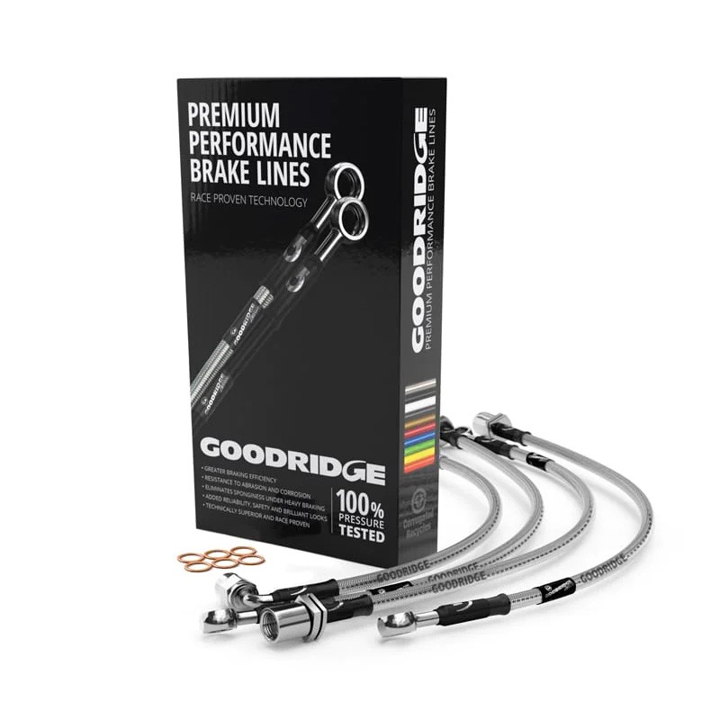 [SMT0325-7P-CLG] Goodridge Brake Hose Kit -  Mitsubishi Lancer All Variants 1979-1