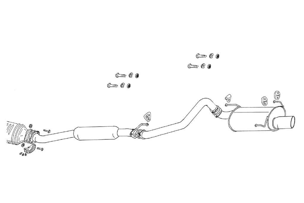 [760-23063] Fujitsubo Legalis R TOYOTA CELICA SS-I ST202 3S-FE