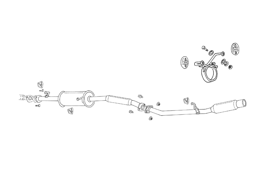 [160-27035] Fujitsubo POWER Getter TOYOTA ESTIMA 2.4 2WD ACR30W 2AZ-FE