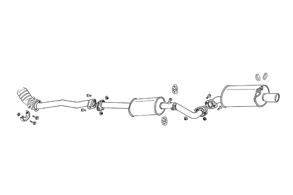 [790-24061] Fujitsubo Legalis R TOYOTA MARK II 2.5 Turbo JZX110 1JZ-GTE