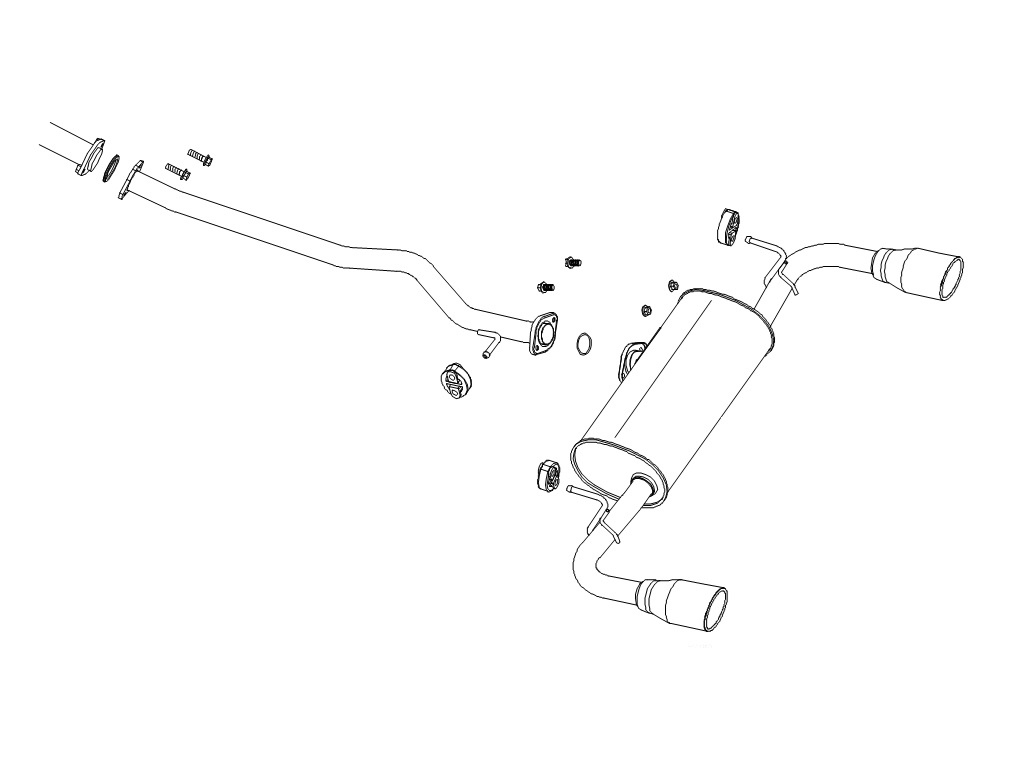 [560-20643] Fujitsubo A-R TOYOTA RAV4 2.0 4WD MXAA54 M20A-FKS