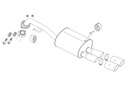 Fujitsubo A-S TOYOTA YARIS 1,5/HV 2WD MXPA10/MXPH10 M15A-FKS/FXE