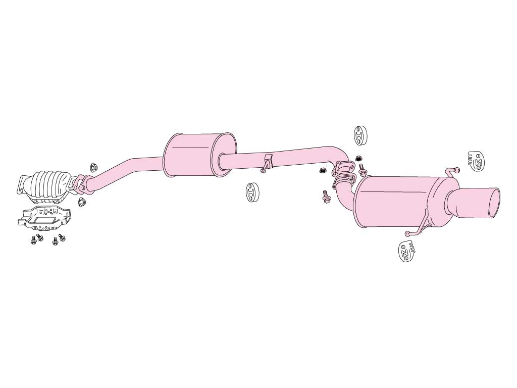 [790-13061] Fujitsubo Legalis R typeEVOLUTION NISSAN SILVIA 2.0 Turbo S15 SR20DET