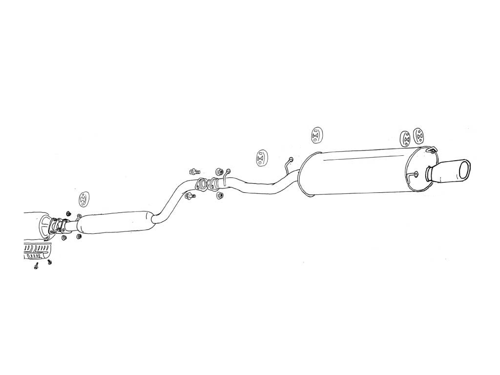 [760-54023] Fujitsubo Legalis R HONDA ACCORD/INSPIRE/VIGOR CB5/CC2 G20A/G25A