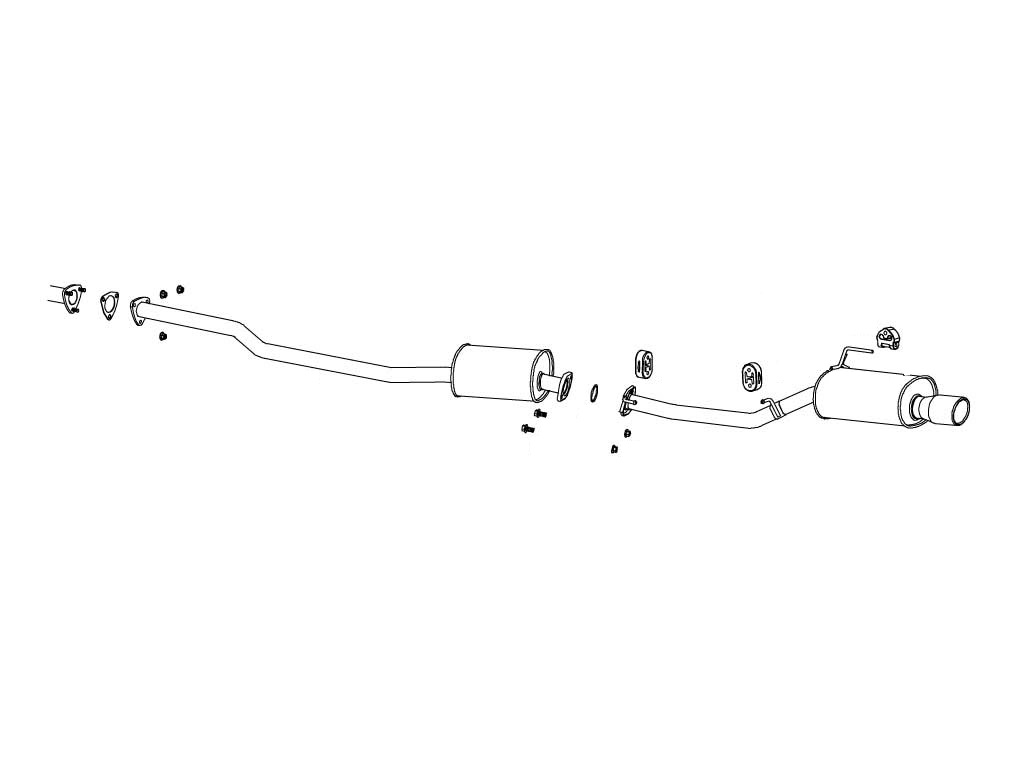 [450-58011] Fujitsubo Wagolis HONDA ELYSION 2.4 2WD RR1 K24A