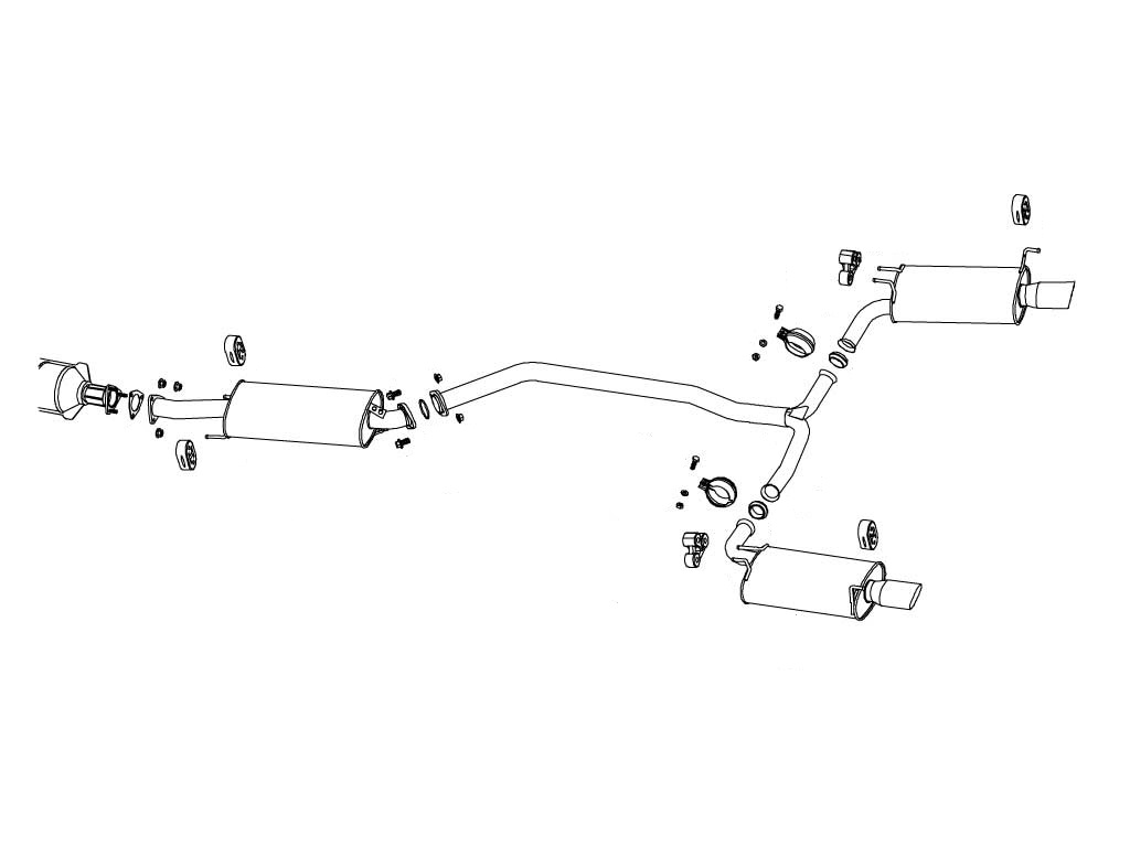 [460-57033] Fujitsubo Wagolis HONDA ODYSSEY Absolute 2WD RB1 K24A