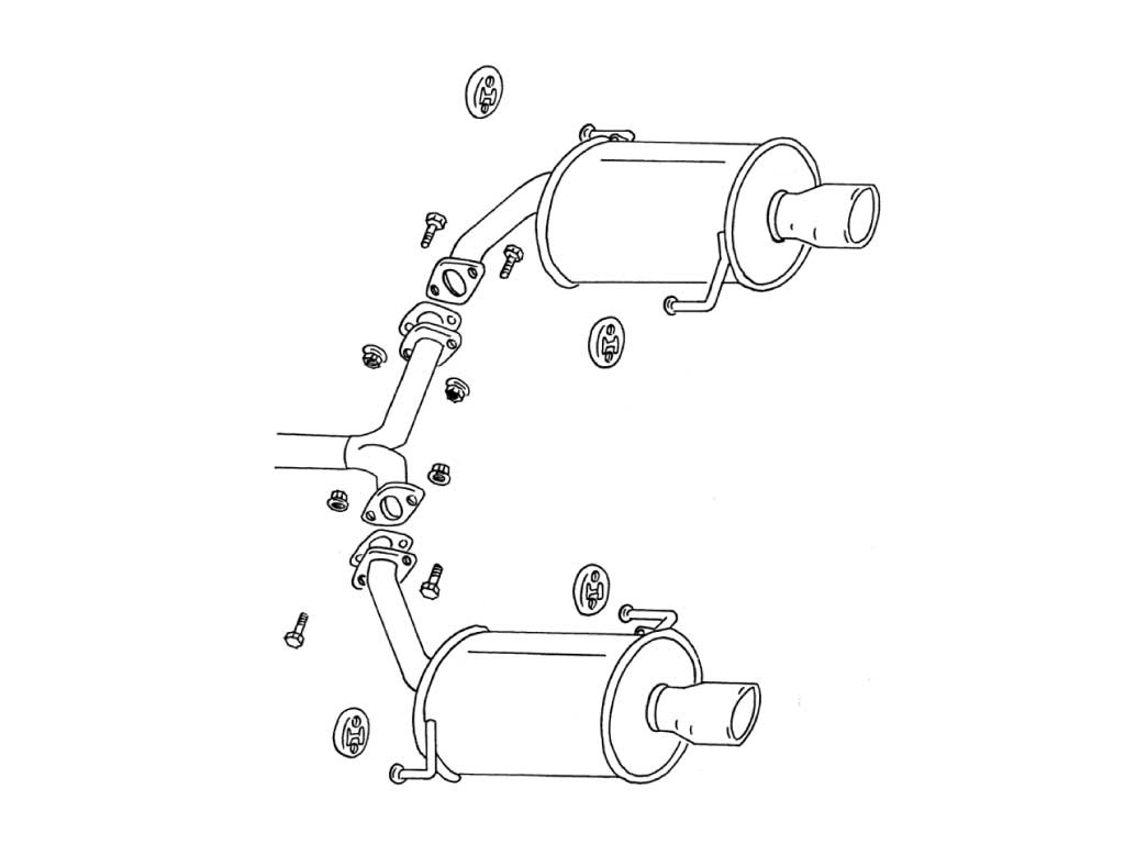 [450-64066] Fujitsubo SEDALIS SUBARU LEGACY B4 2.0 GT BL5 EJ20
