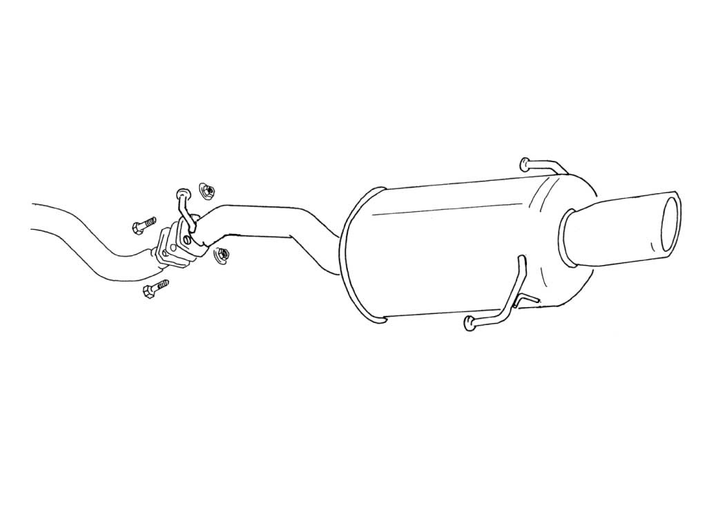 Fujitsubo Legalis R typeEVOLUTION SUBARU LEGACY B4 Blitzen BE5 EJ20