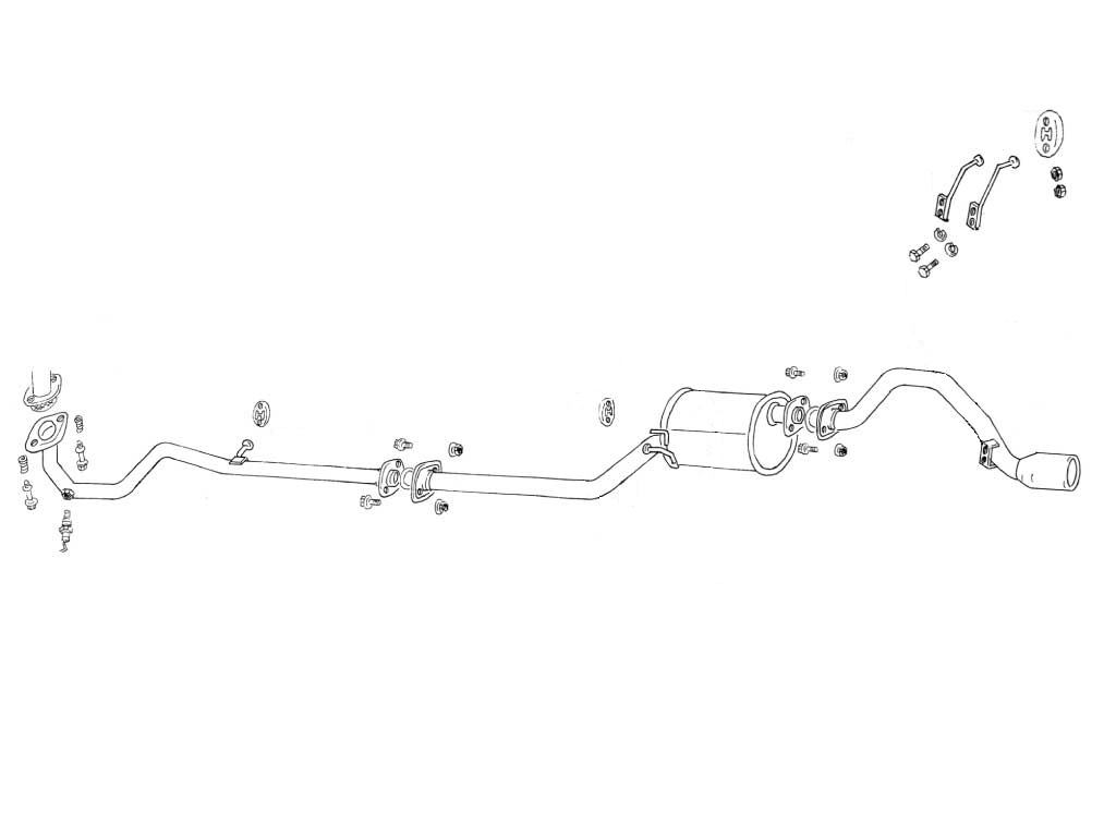 [450-70164] Fujitsubo Legalis K DAIHATSU MOVE Turbo L900/902/910S JB-DET/EF-DET