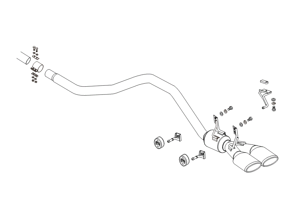 [360-71602] Fujitsubo A-S DAIHATSU/TOYOTA ROCKY/RAIZE 2WD A200S/A200A 1KR-VET