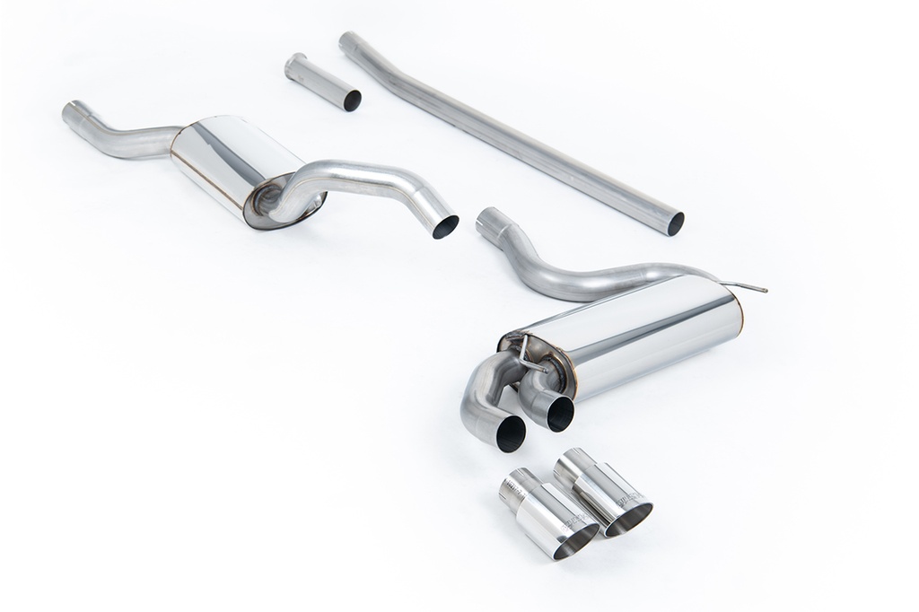 Milltek Downpipe-back Audi Coupe UR quattro 10v Tu