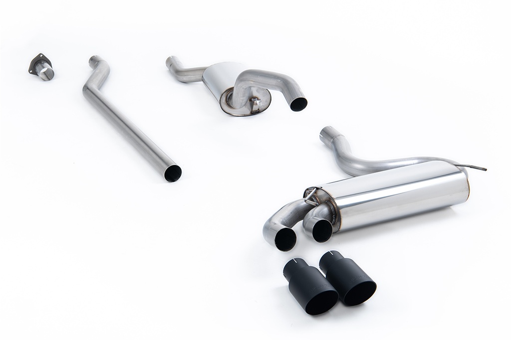 Milltek  Downpipe-back Sport Exaust for Audi  Coupe  UR quattro 20v Turbo (1989 to 1991)