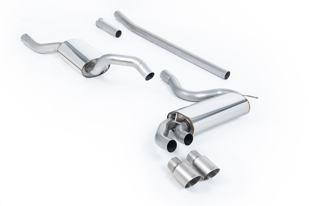 Milltek Downpipe-back Audi Coupe UR quattro 10v Tu