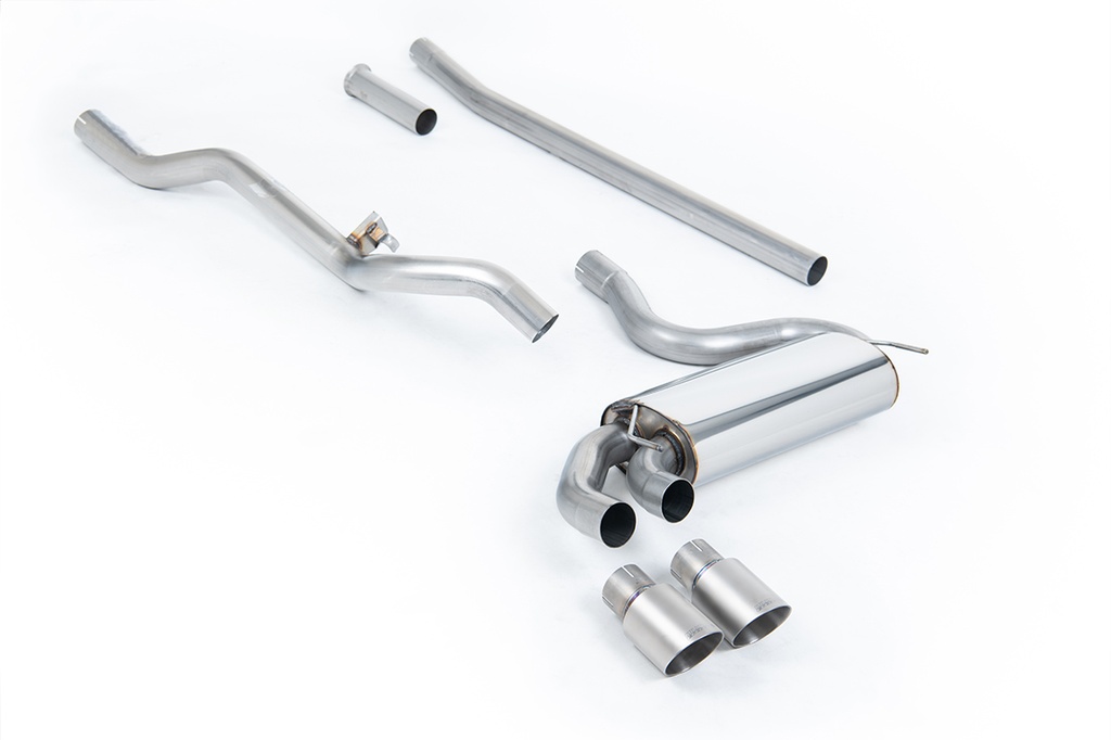 Milltek Downpipe-back Audi Coupe UR quattro 10v Tu
