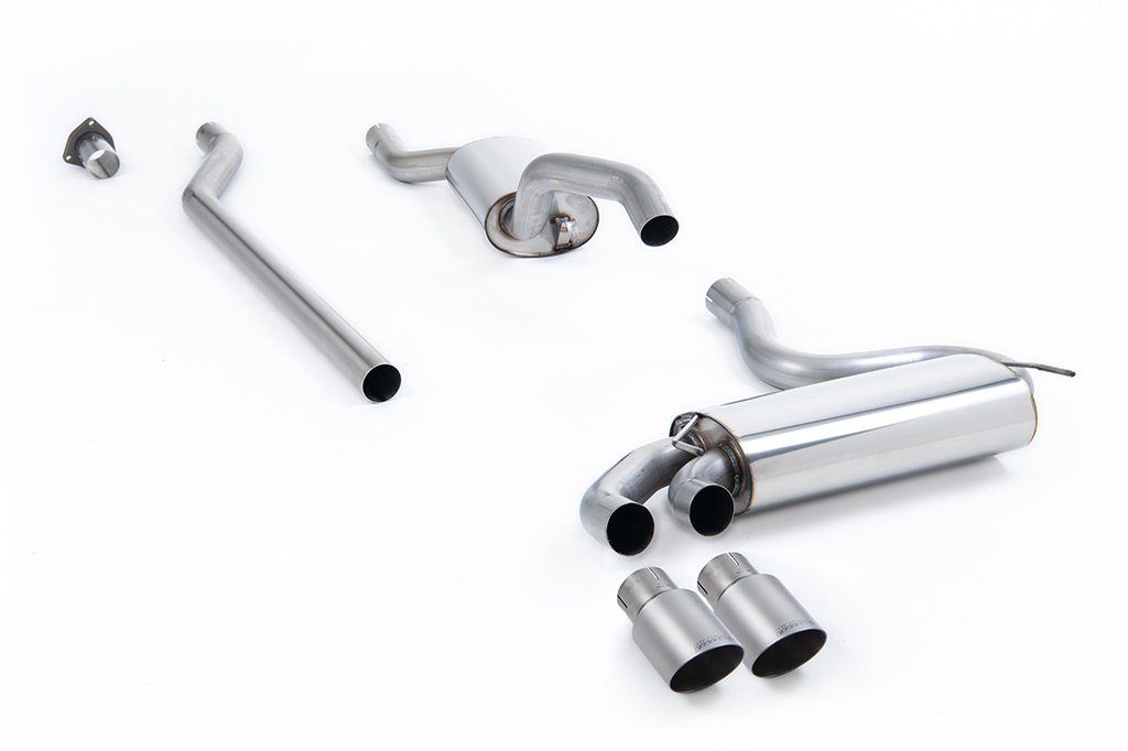 [MCXAU111] Milltek Downpipe-back Audi Coupe UR quattro 20v Tu