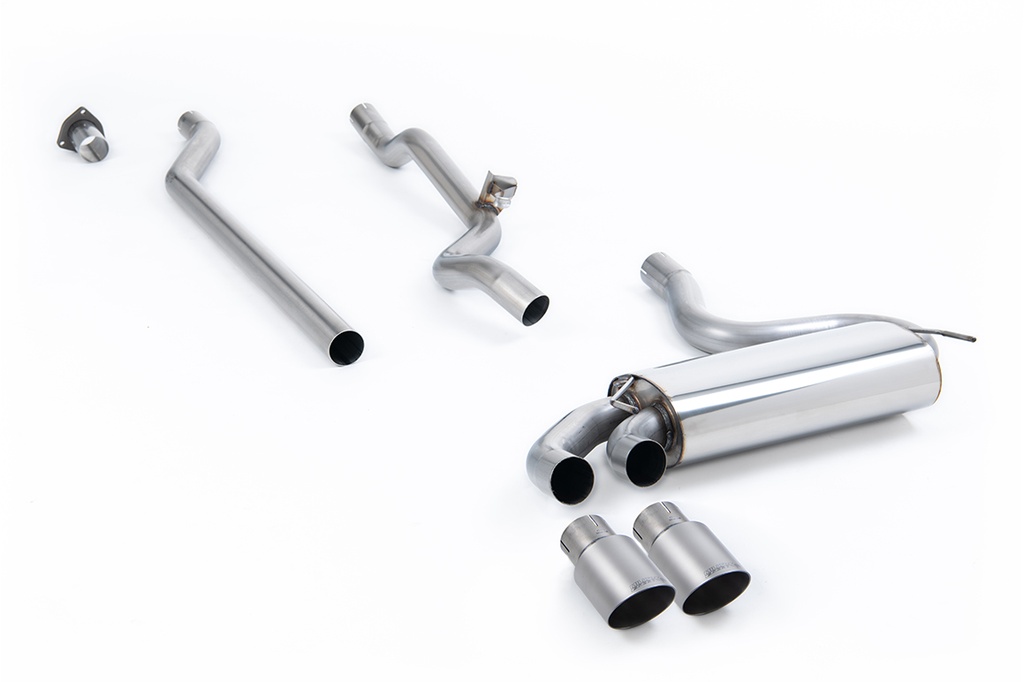 Milltek Downpipe-back Audi Coupe UR quattro 20v Tu