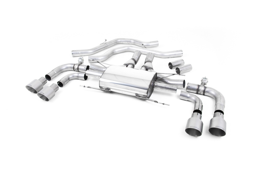 Milltek Front Pipe-back Alfa Romeo Giulia Quadrifo