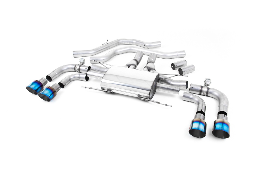Milltek Front Pipe-back Alfa Romeo Giulia Quadrifo
