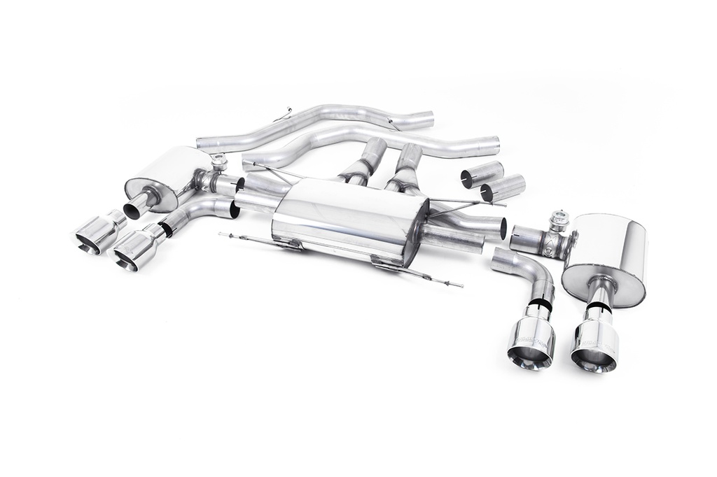 Milltek Front Pipe-back Alfa Romeo Giulia Quadrifo