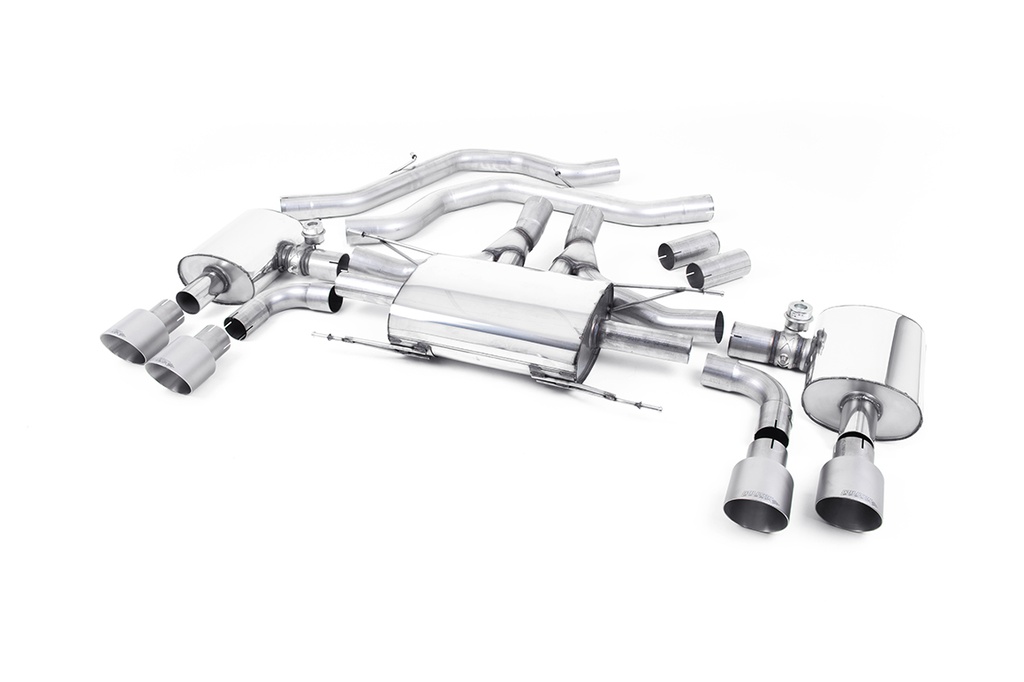Milltek Front Pipe-back Alfa Romeo Giulia Quadrifo