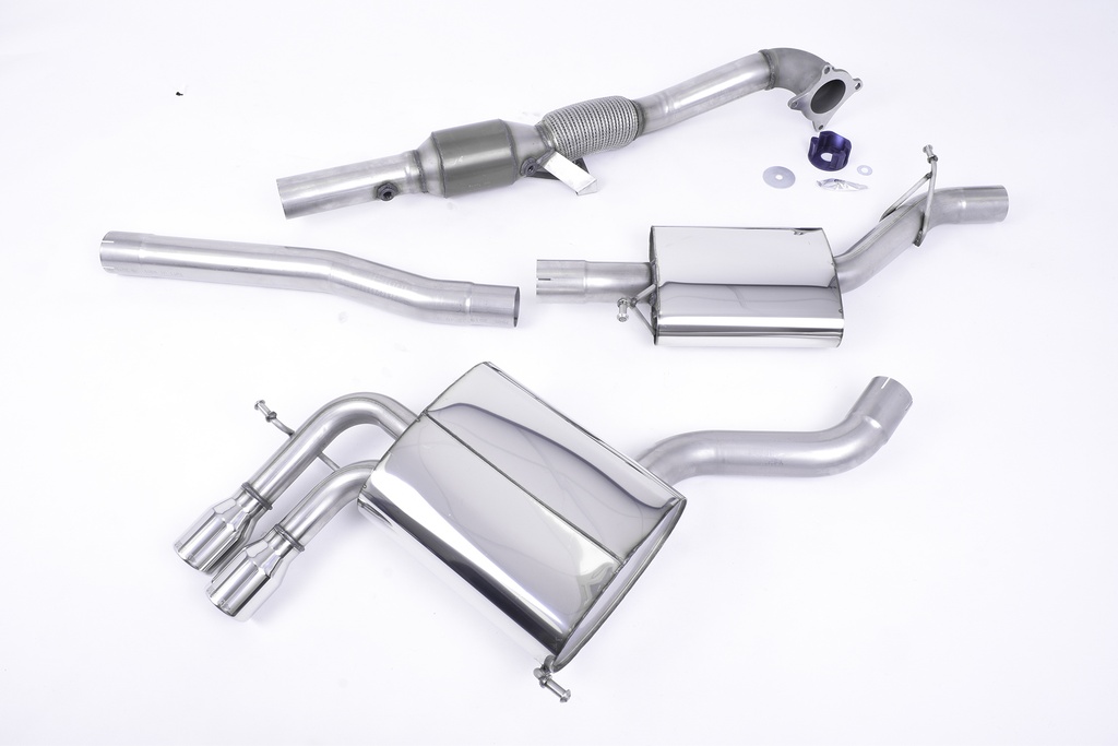 Milltek Turbo-back including Hi-Flow Sports Cat Au