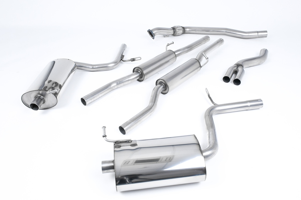 Milltek Cat-back Audi A4 2.0 TFSI B7 quattro and D