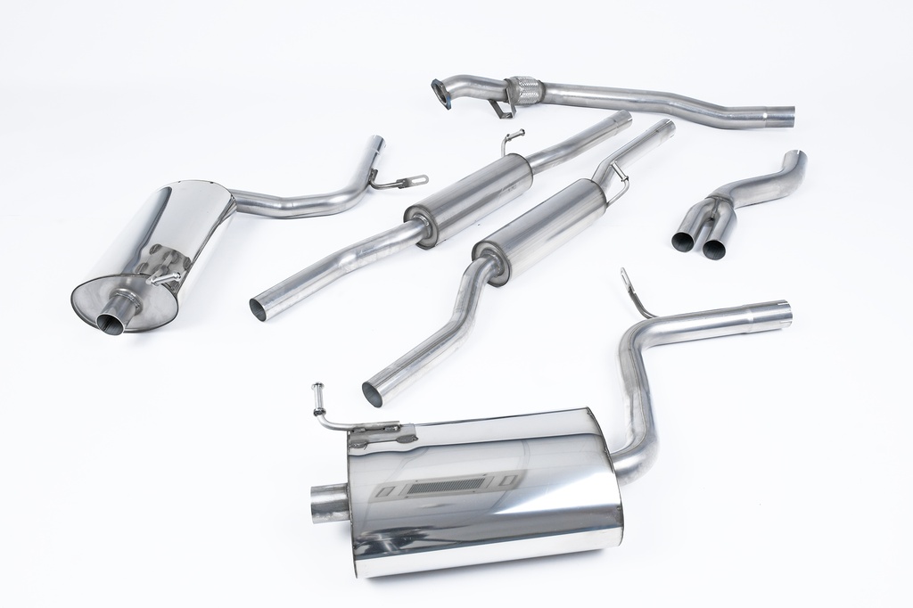 Milltek Cat-back Audi A4 1.8T B6 quattro Saloon -