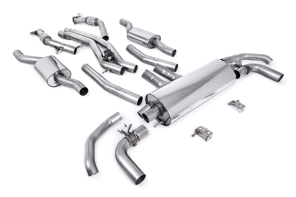 Milltek  Cat-back Sport Exaust for Audi  SQ7  4.0 V8 TT (Gasoline Non-OPF Equipped Vehicles Pre Facelift) (2021 to 2027)