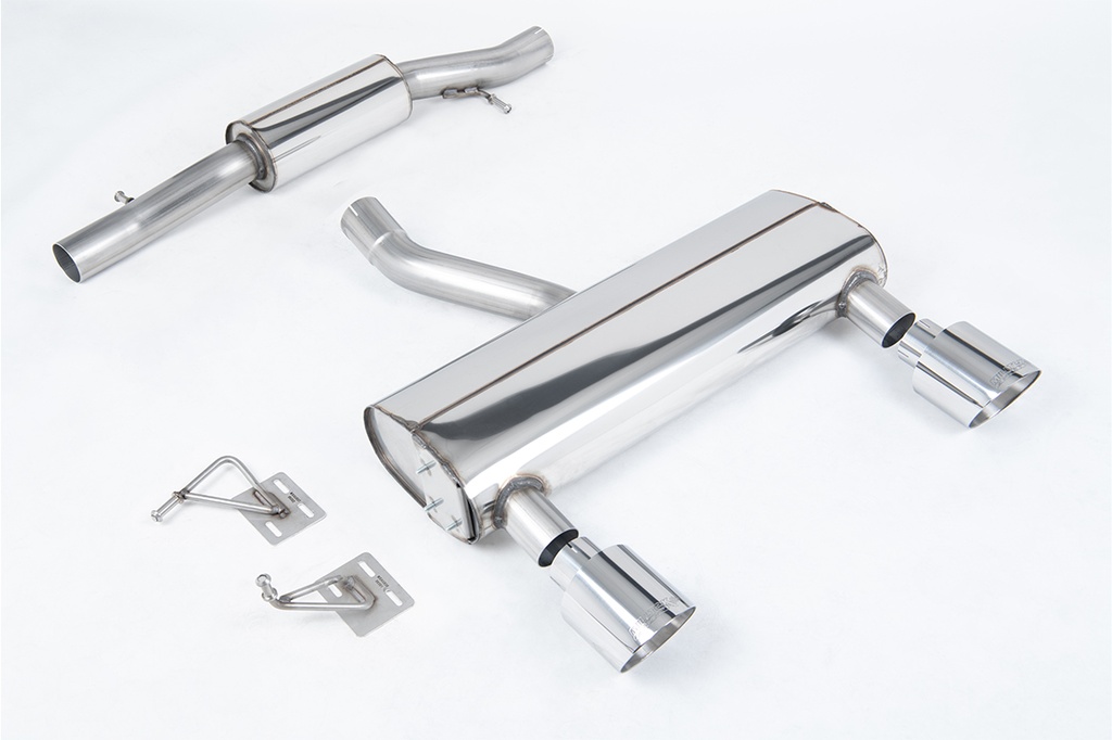 Milltek  Cat-back Sport Exaust for Audi  TT  3.2 V6 quattro Coupe & Roadster (2003 to 2006)