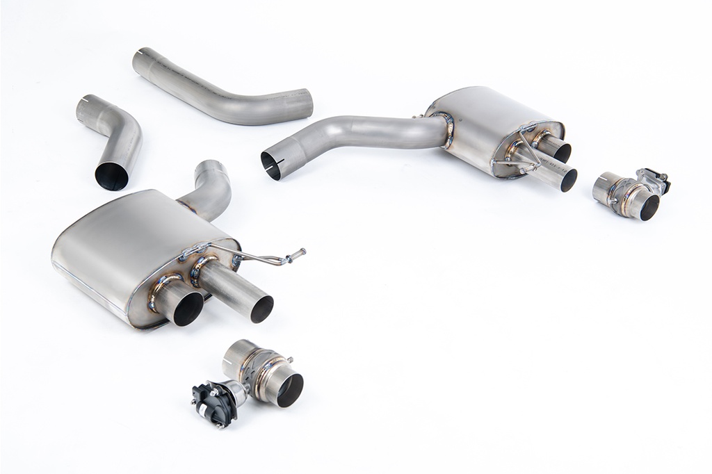 Milltek  Additional parts for Audi  RS6  C8 4.0 V8 bi-turbo (Non OPF/GPF Models- USA / ROW) - Signature Series Titanium (2019 to 2027)