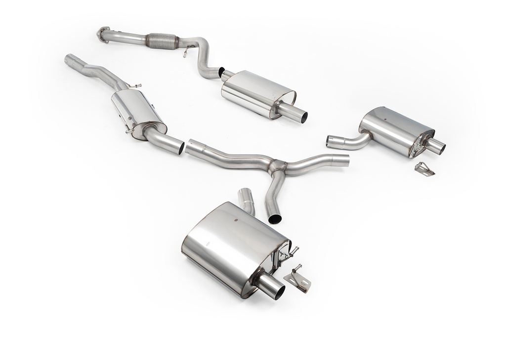 Milltek Exhaust - Resonated quieter - Fit to OE Ou