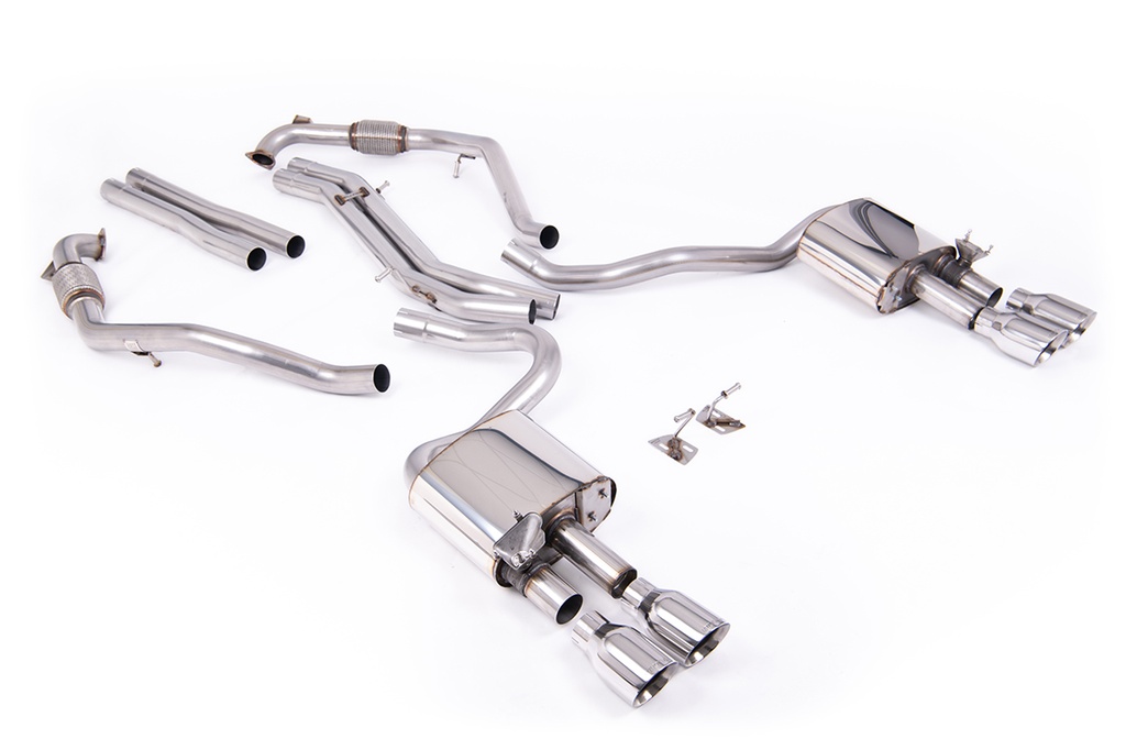 Milltek Exhaust - Cat Back Non-Resonated Louder wi