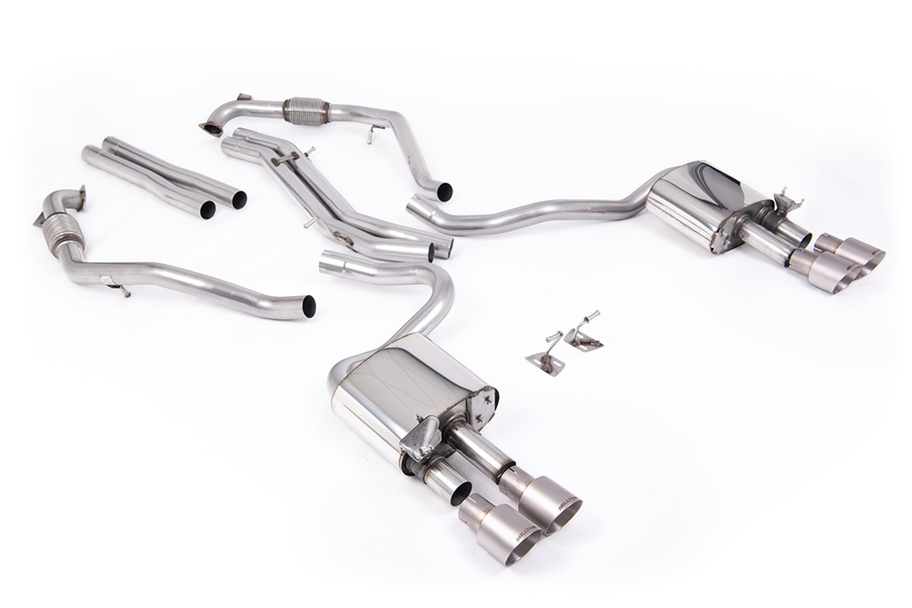 Milltek Exhaust - Cat Back Non-Resonated Louder wi