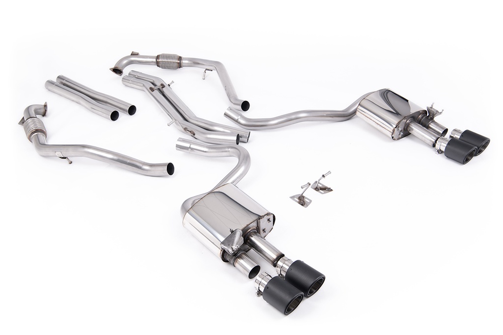 Milltek Exhaust - Cat Back Non-Resonated Louder wi
