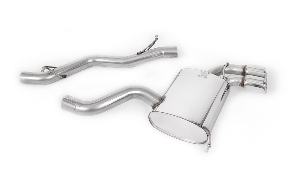 Milltek  Cat-back Sport Exaust for Audi  S3  2.0 T quattro 3-Door 8P (2006 to 2012)