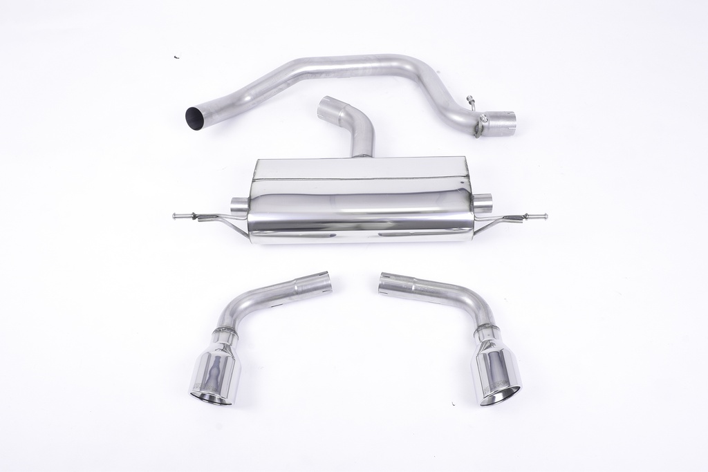 Milltek  Cat-back Sport Exaust for Audi  TT Mk2  2.0 TFSi 2WD (2006 to 2011)