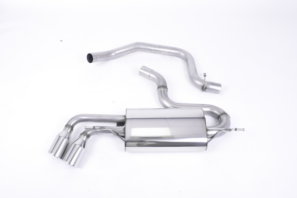 Milltek  Cat-back Sport Exaust for Audi  TT Mk2  2.0 TFSi 2WD (2006 to 2011)