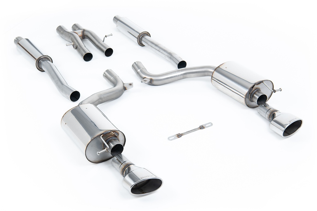 Milltek  Cat-back Sport Exaust for Audi  RS6  C6 5.0 V10 biturbo quattro (2008 to 2010)