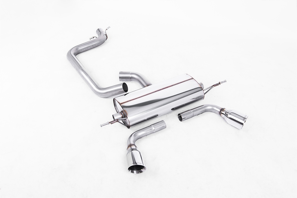 Milltek Cat-back Audi TT Mk2 2.0 TFSi 2WD 2006 - 2