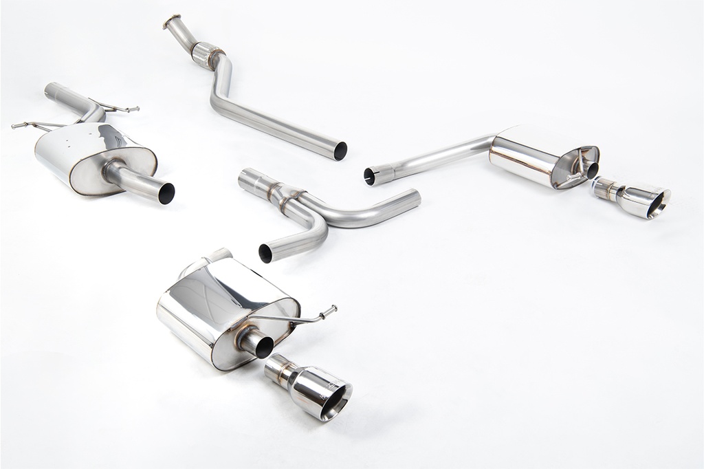 Milltek Cat-back Audi A4 2.0 TFSI S line B8 2WD an